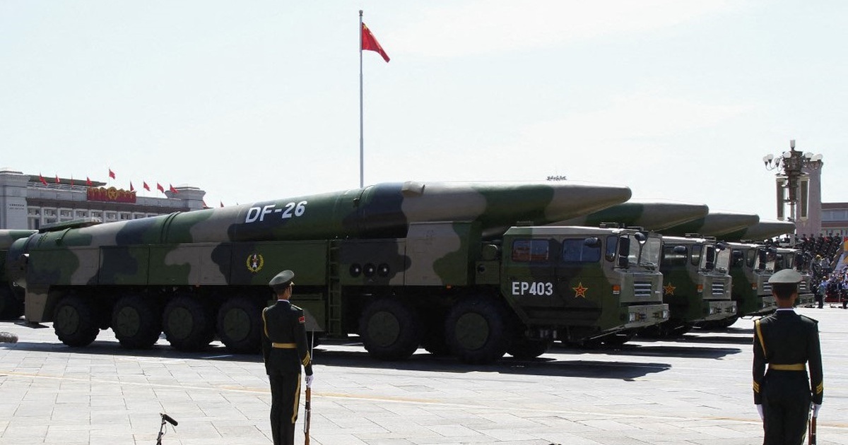 SIPRI: Trung Quốc mở rộng đáng kể kho vũ khí hạt nhân