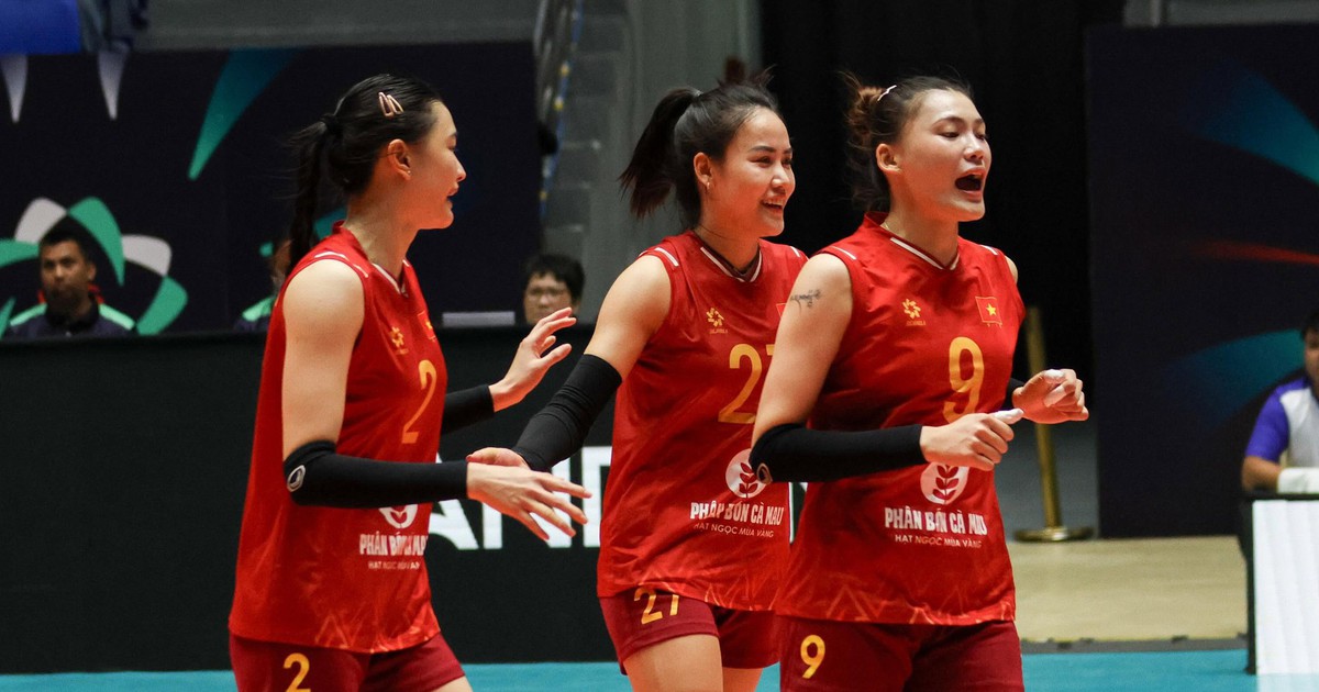 Thắng nhọc nhằn Indonesia, đội tuyển bóng chuyền nữ Việt Nam mất ngôi đầu bảng AVC Cup