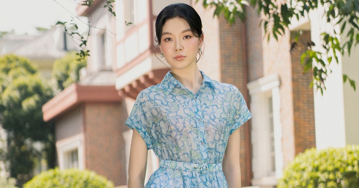 Đầm tơ voan cho mùa hè nhẹ tênh