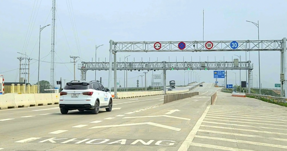 Thu phí 5 tuyến cao tốc Bắc - Nam đoạn Hà Tĩnh - Quảng Trị từ 15.7