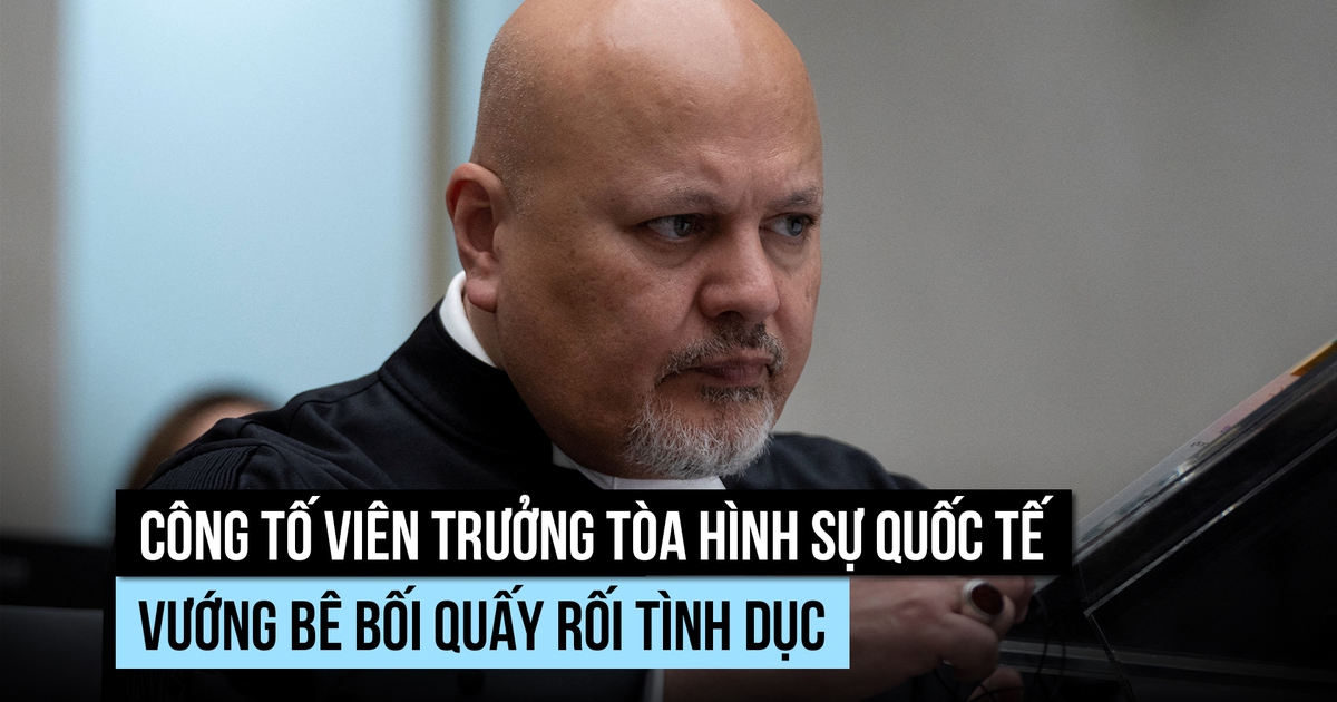 Tòa Hình sự quốc tế đình chỉ công tố viên trưởng bị điều ra quấy rối tình dục
