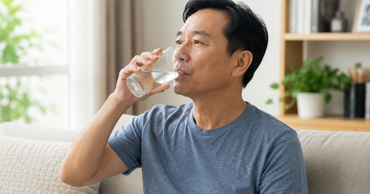 Vì sao càng lớn tuổi càng ít khát nước, nên uống bao nhiêu là đủ mỗi ngày?