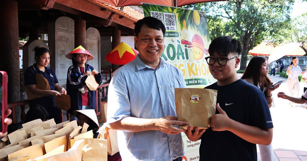 Xoài đăng khoa - chuyện mới của Văn Miếu