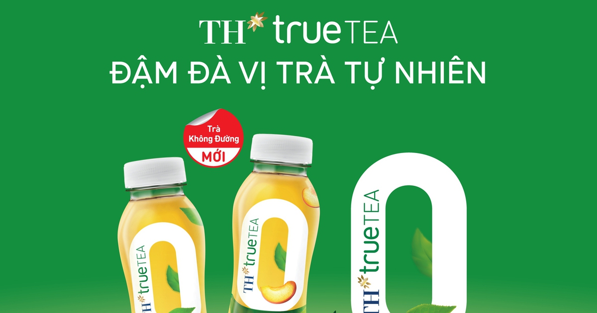 Tập đoàn TH ra mắt Trà không đường TH true TEA