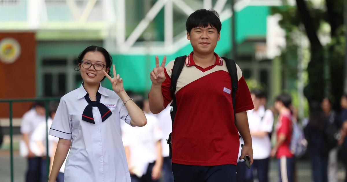 TP.HCM c&ocirc;ng bố điểm thi tốt nghiệp THPT, xem tại đ&acirc;y