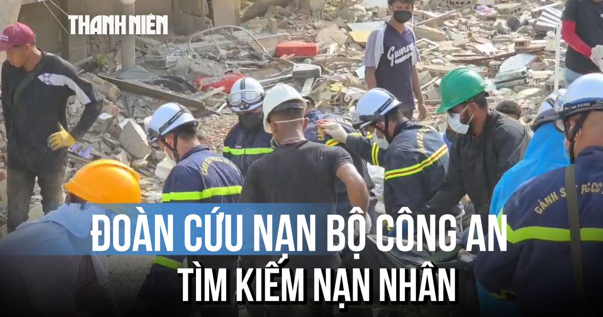 Cận cảnh đoàn Việt Nam đưa nạn nhân vụ động đất ở Venezuela ra ngoài