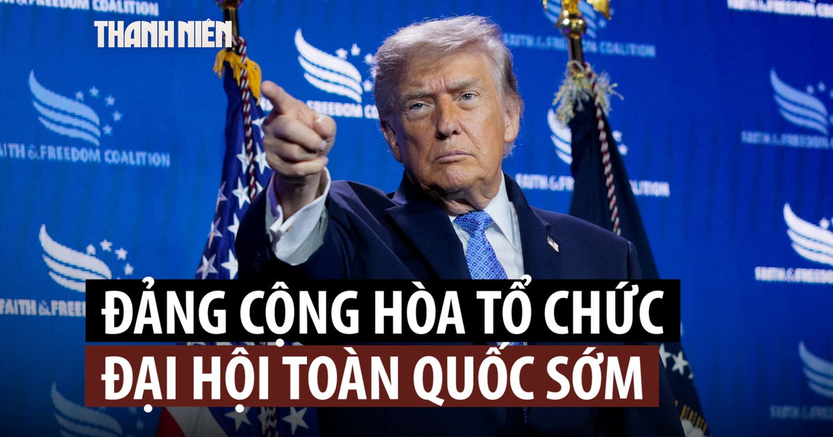 Ông Trump thông báo đại hội toàn quốc bất thường của đảng Cộng hòa