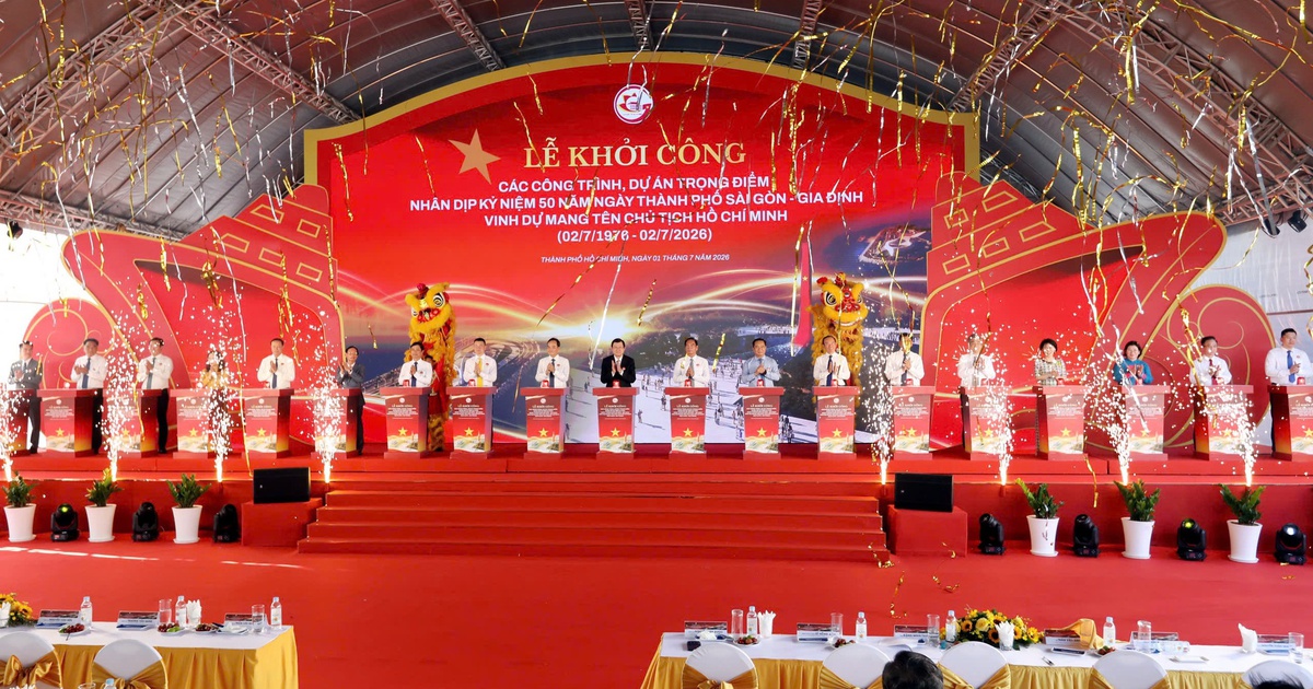 TP.HCM khởi công loạt dự án hơn 250.000 tỉ đồng tạo động lực mới