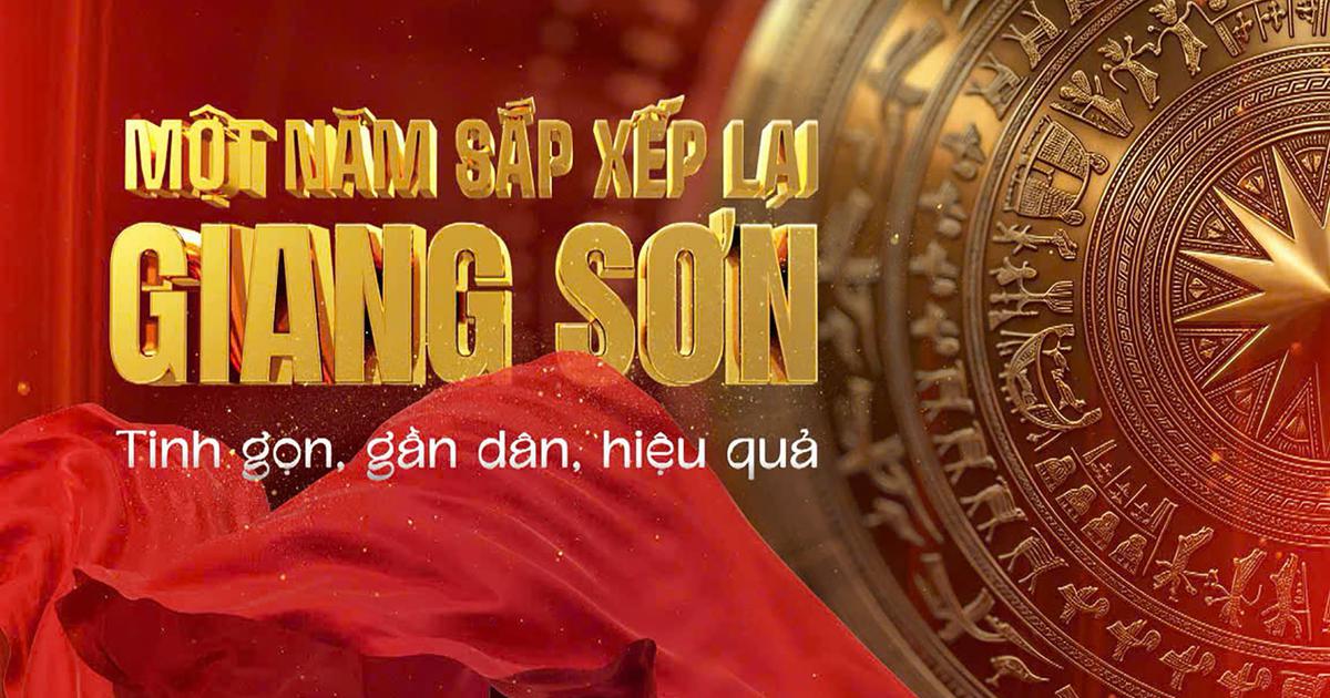 Phim tài liệu 'Một năm sắp xếp lại giang sơn - Tinh gọn, gần dân, hiệu quả'