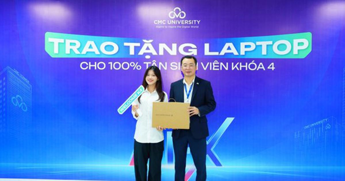 Trường đại học CMC tặng máy tính bảng cho thí sinh đăng ký nguyện vọng 1,2,3