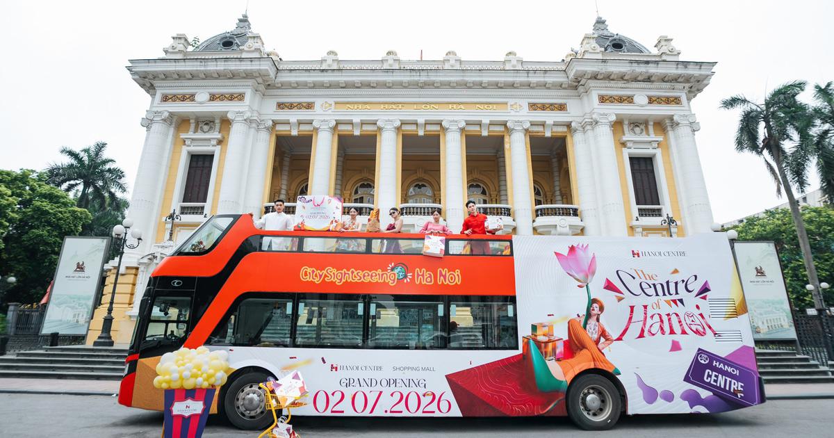 Hanoi Centre bất ngờ thay áo, mở màn hành trình mới tại trung tâm Hà Nội