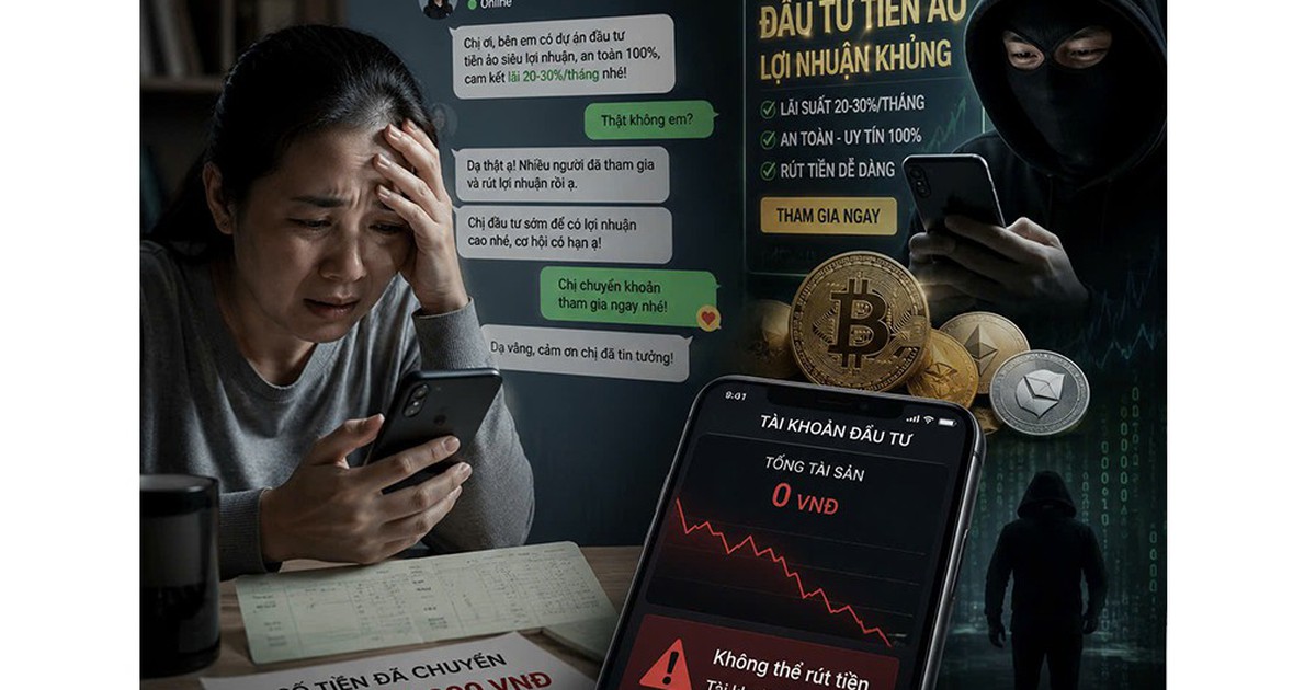 Lừa đảo tiền số, vì sao vẫn có người sập bẫy?