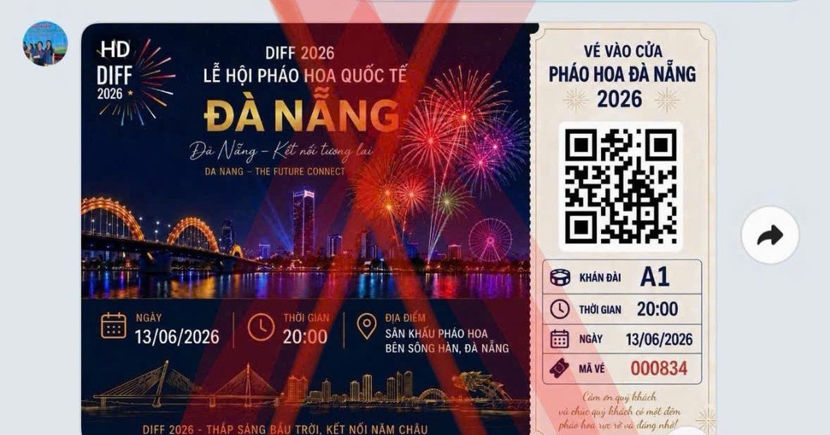 D&ugrave;ng AI l&agrave;m v&eacute; xem lễ hội ph&aacute;o hoa quốc tế Đ&agrave; Nẵng để lừa du kh&aacute;ch