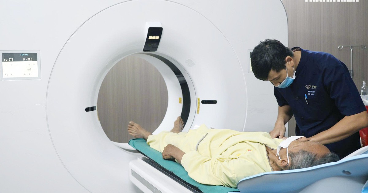 Chẩn đoán CT phổ 512 lát cắt bằng ứng dụng trí tuệ nhân tạo