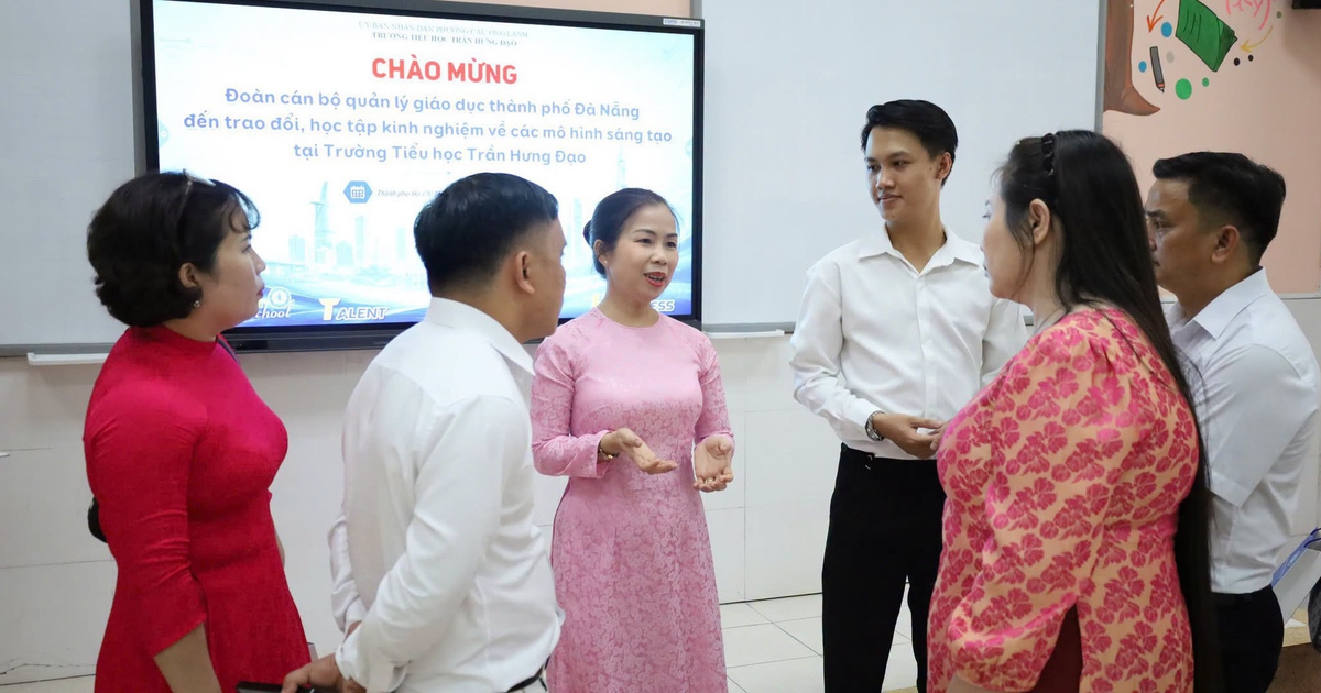 Bên trong ngôi trường đầu tiên ở TP.HCM dạy tiếng Anh tăng cường từ năm 1998