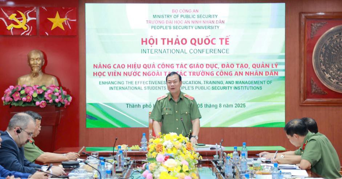 Trường ĐH An ninh nhân dân với mục tiêu chiến lược sau 60 năm xây dựng
