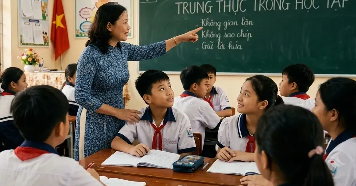 Bài học cả đời là sự trung thực
