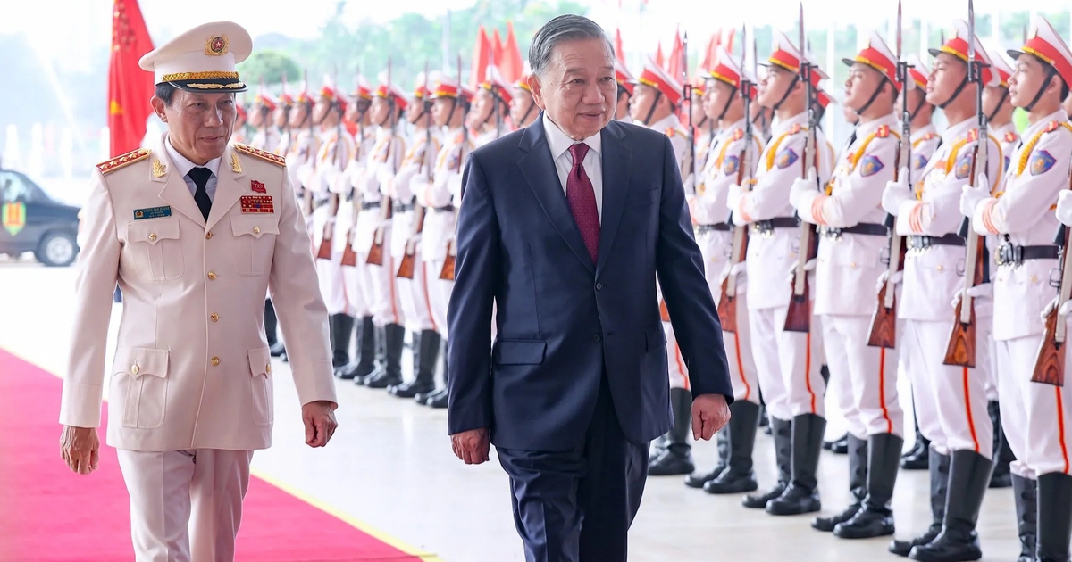 Tổng Bí thư, Chủ tịch nước dự lễ kỷ niệm 80 năm Ngày truyền thống lực lượng An ninh nhân dân