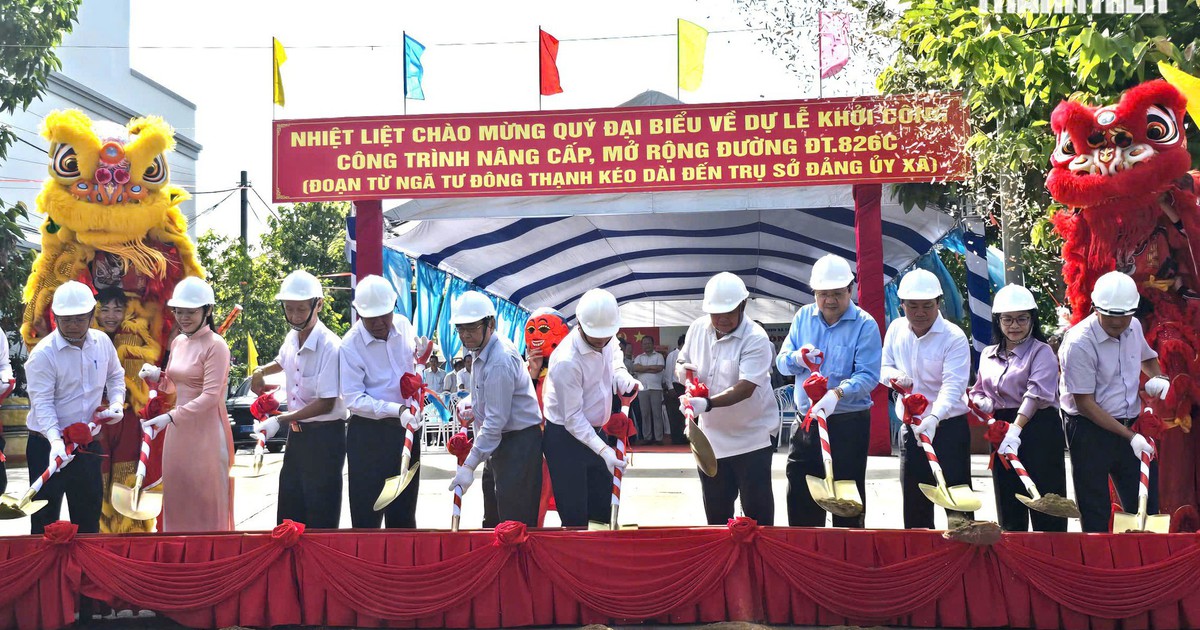 Tây Ninh gỡ 'nút thắt cổ chai' trên đường tỉnh 826C ở xã Tân Tập