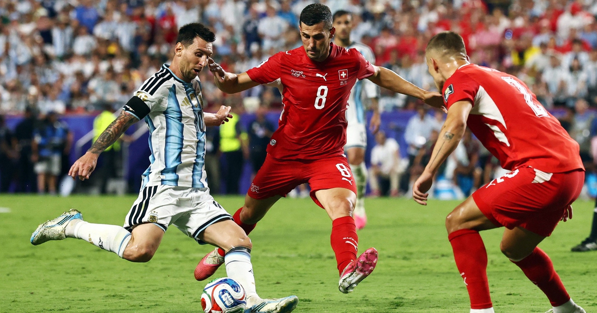 Chấm điểm Argentina - Thụy Sĩ: Messi không ghi bàn vẫn cao vút, hay nhất trận