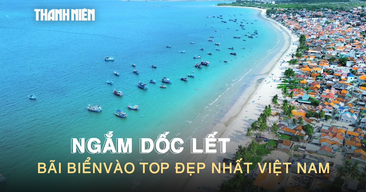 Ngắm Dốc Lết - bãi biển hoang sơ của Khánh Hòa vào tốp đẹp nhất Việt Nam