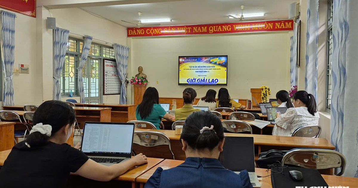 Tập huấn SGK: Giáo viên mong muốn được hướng dẫn kiểm tra, đánh giá theo rubric