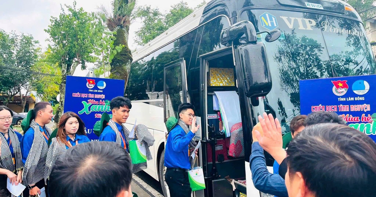 Hơn 1.200 thanh niên ra quân chiến dịch tình nguyện mùa hè xanh ở Lâm Đồng