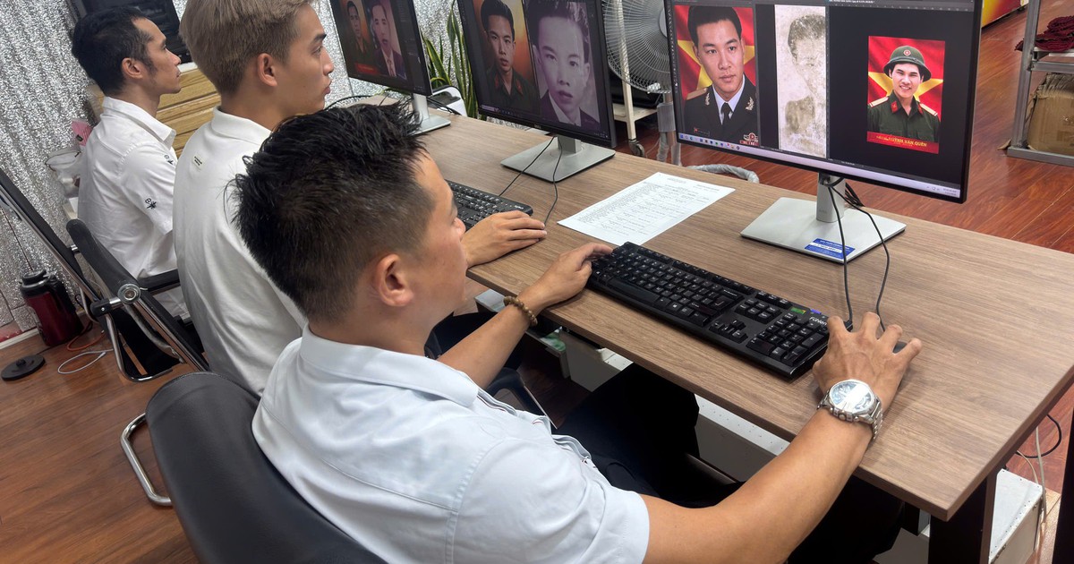 TP.HCM phục dựng miễn ph&iacute; ảnh liệt sĩ bị mờ, r&aacute;ch, hư hỏng