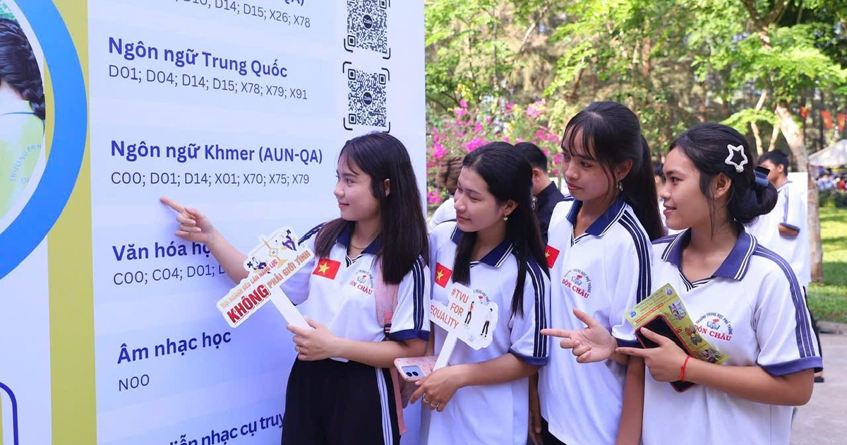 Đại học Trà Vinh xét tuyển cao nhất 22 điểm