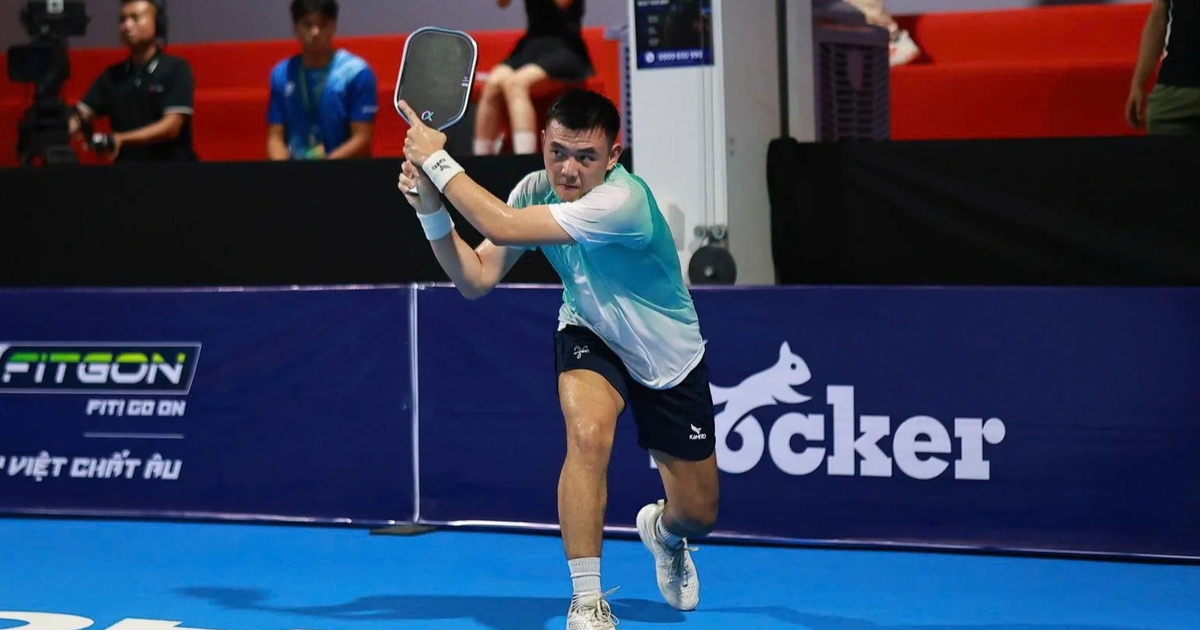 Vượt Phúc Huỳnh, Lý Hoàng Nam đoạt cú đúp vô địch giải pickleball châu Á mở rộng