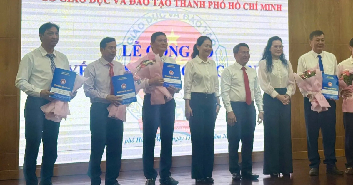 TP.HCM điều động, bổ nhiệm nhiều hiệu trưởng, hiệu phó