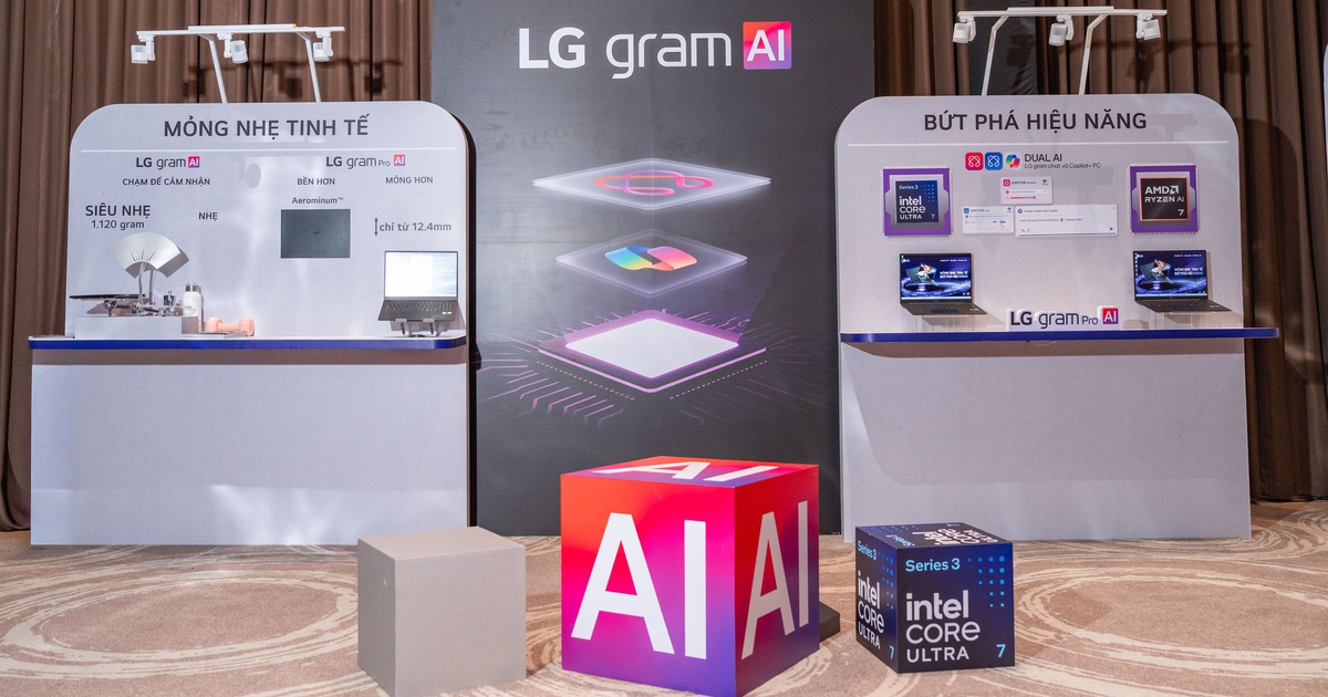 LG gram AI 2026 tối ưu hóa hiệu suất và chuẩn hóa phong cách làm việc On - The - Move