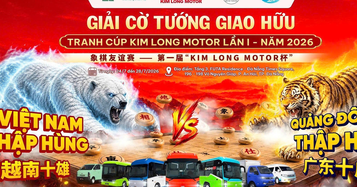 Giải cờ tướng giao hữu quốc tế Việt Nam - Trung Quốc quy tụ nhiều kỳ thủ danh tiếng