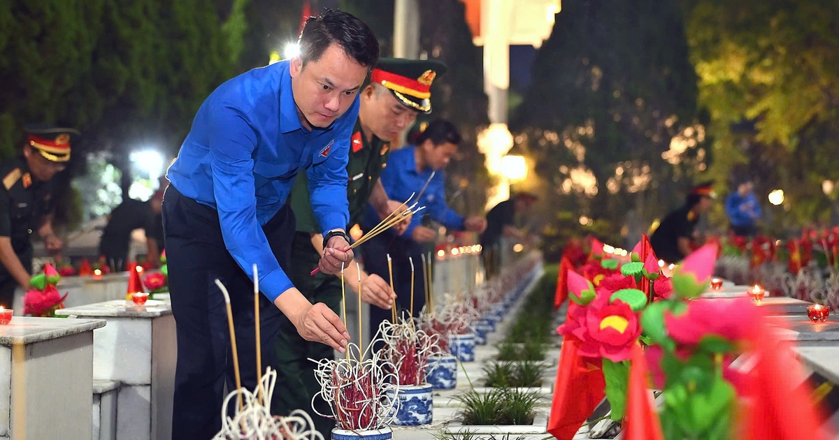 Nghẹn ngào đêm tri ân ở Vị Xuyên