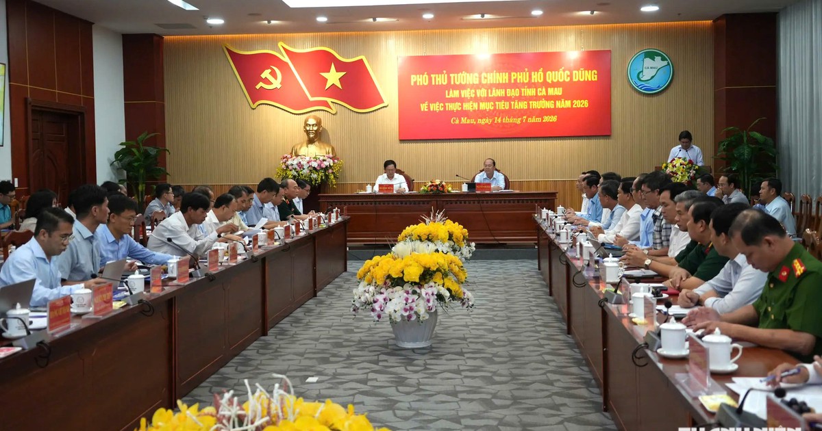 Phó thủ tướng Hồ Quốc Dũng: Cà Mau cần sớm khai thác hiệu quả các dự án chiến lược