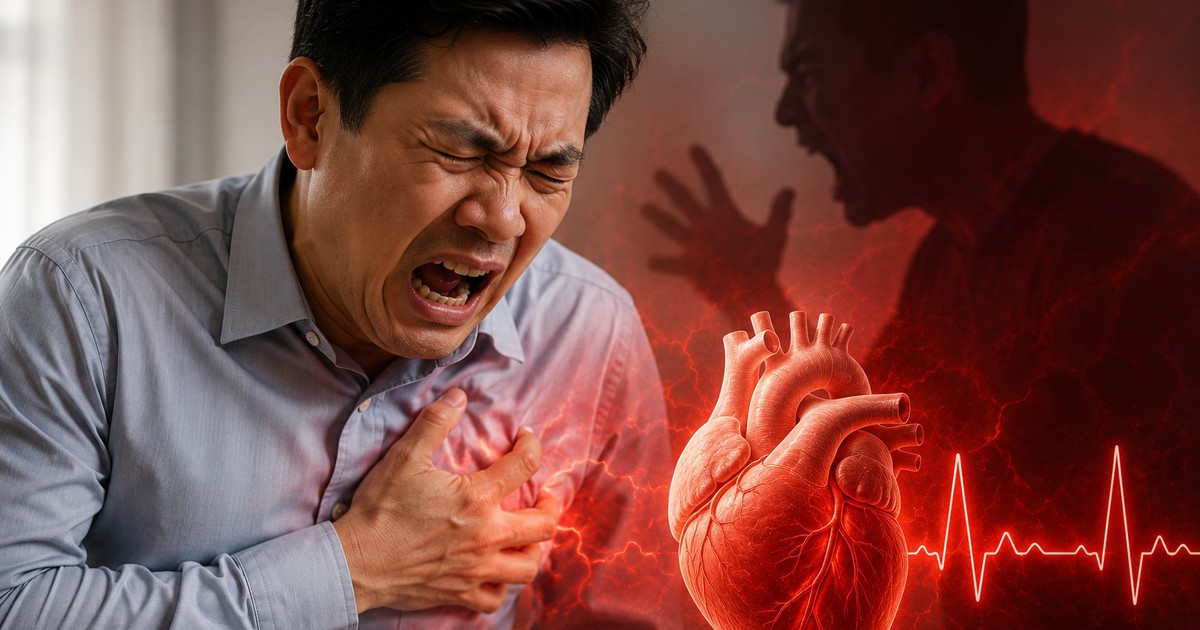 Bác sĩ chia sẻ ‘quy tắc 90 giây’ kiểm soát cơn giận, bảo vệ sức khỏe tim