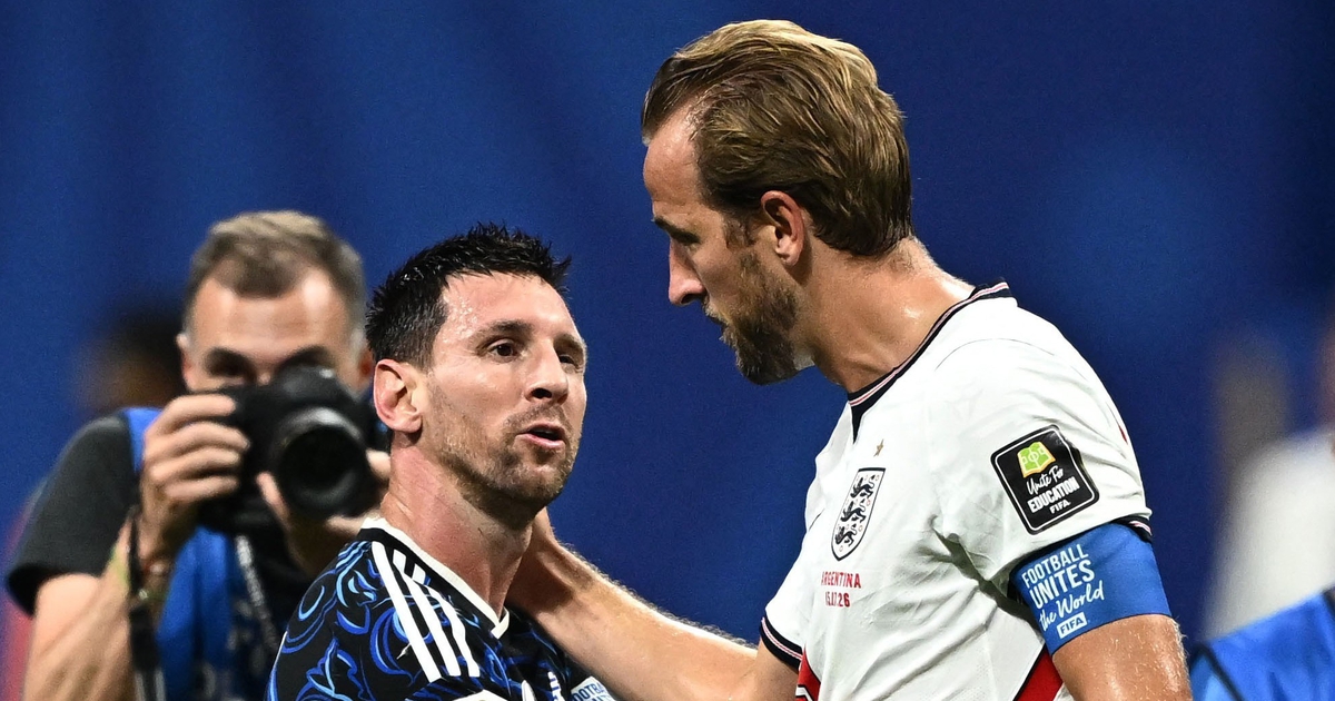 Harry Kane bất lực: 'Messi quá giỏi, đội tuyển Anh cố ngăn cản nhưng không thể'