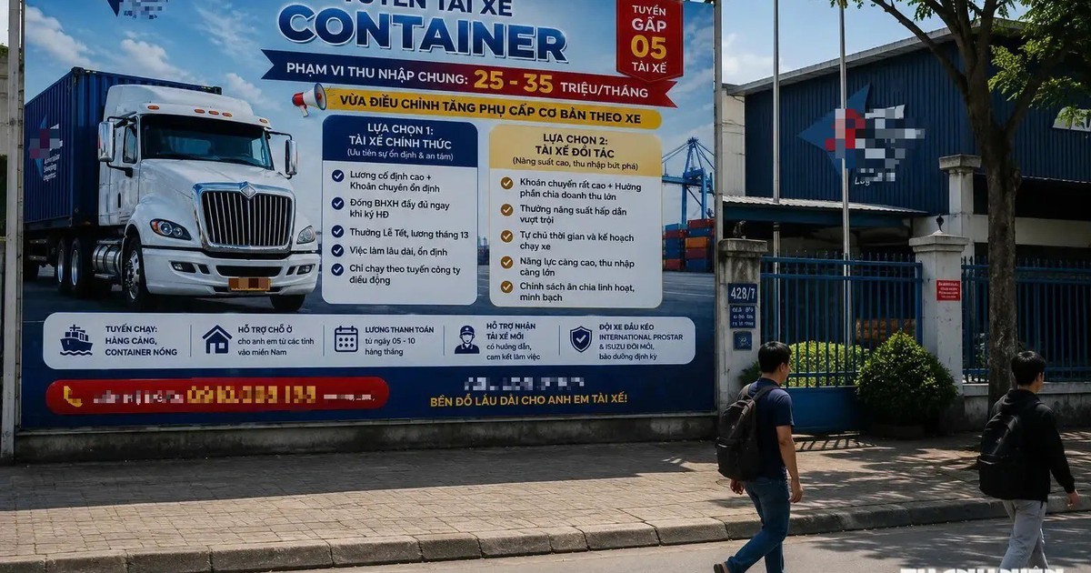 Nhiều hệ lụy do thiếu hụt tài xế xe tải nặng