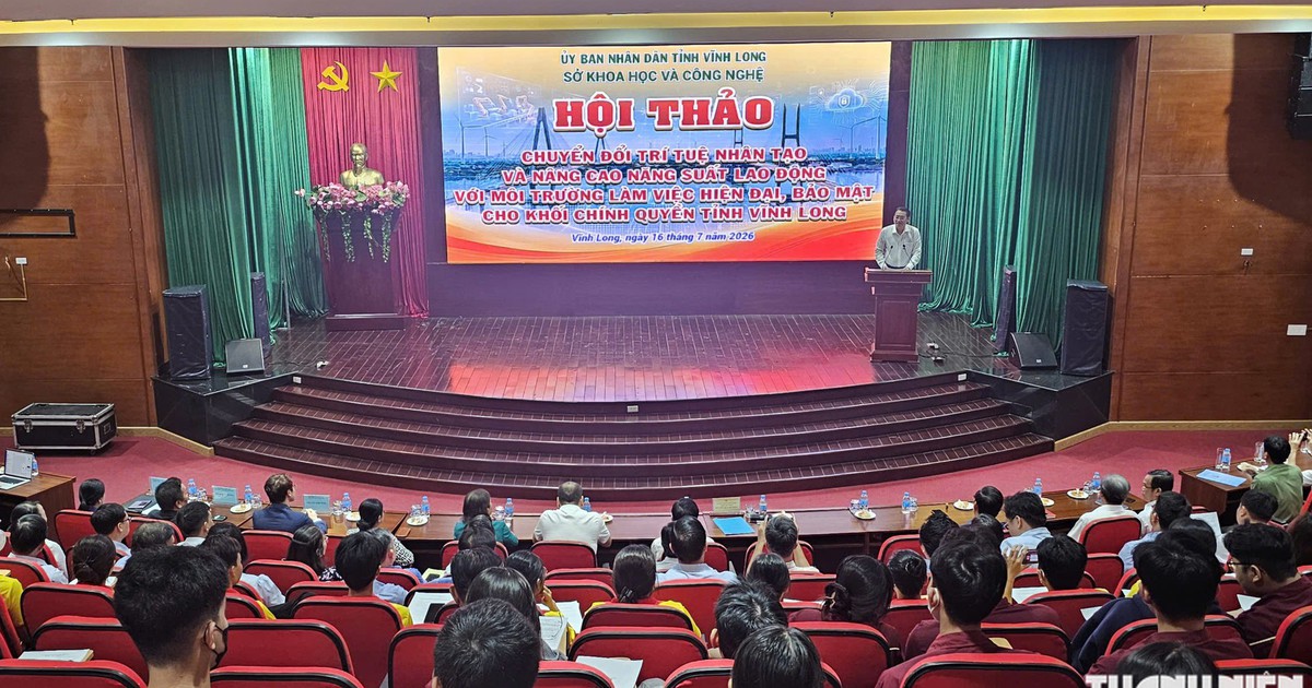 Vĩnh Long ứng dụng trí tuệ nhân tạo vào môi trường làm việc khối chính quyền