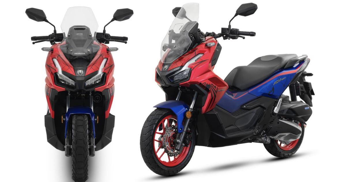 Honda ADV160 có phiên bản Spiderman Edition 2026, sản xuất giới hạn 300 chiếc