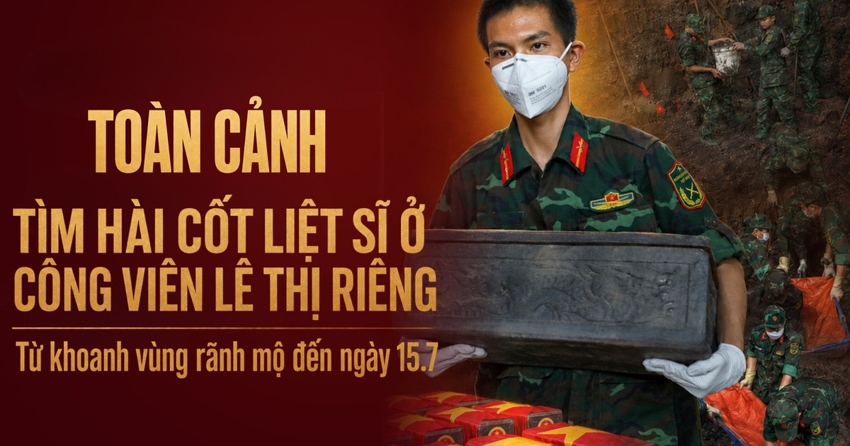 Toàn cảnh hành trình tìm kiếm hài cốt liệt sĩ tại công viên Lê Thị Riêng