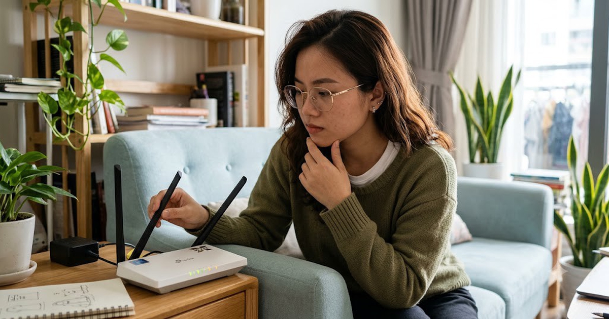Nhà một tầng và nhiều tầng cần đặt ăng-ten Wi-Fi khác nhau ra sao?