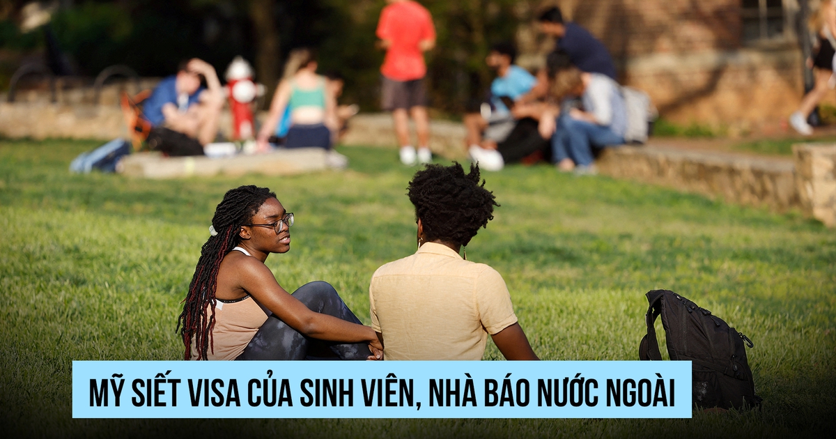 Mỹ siết visa sinh viên nước ngoài
