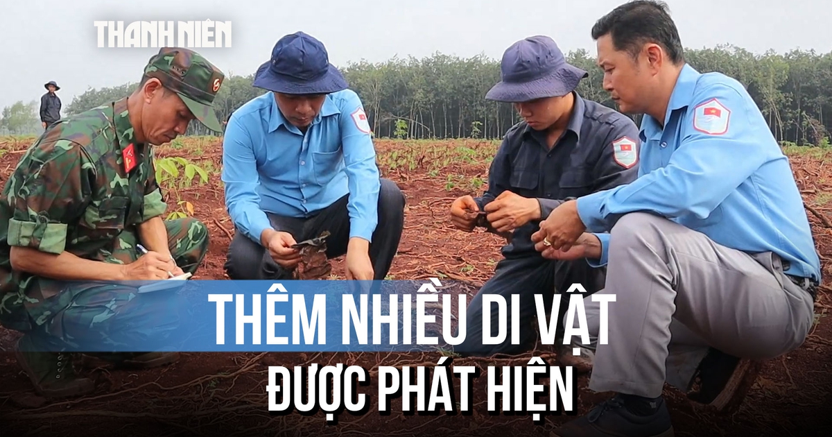 Mở rộng tìm kiếm mộ tập thể tại Đồng Nai: Phát hiện thêm loạt di vật cách vị trí cũ chỉ 200m