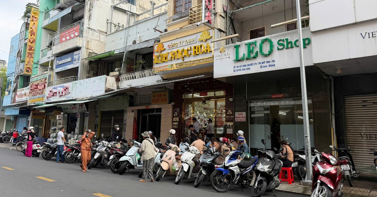 Tiệm vàng Hồng Phúc ở Mỹ Tho tạm ngưng hoạt hơn 2 tháng