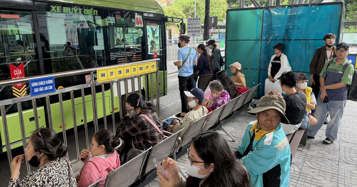 Để giữ chân người đi xe buýt