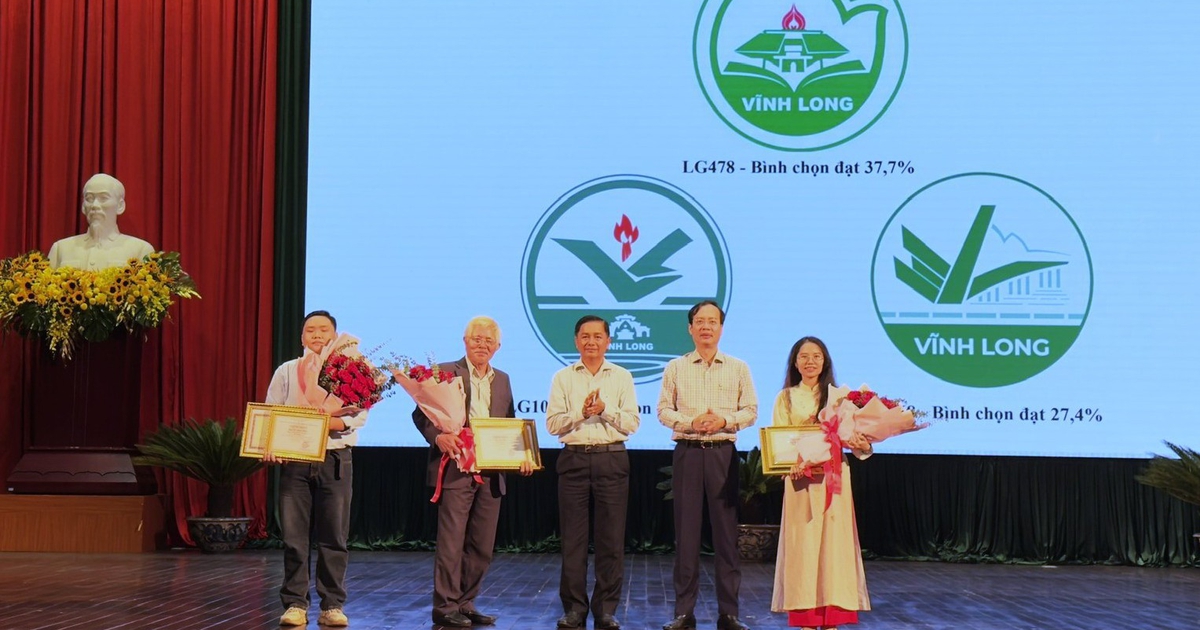 Biểu trưng Vĩnh Long với 'ngọn đuốc Đồng Khởi' giành giải nhất