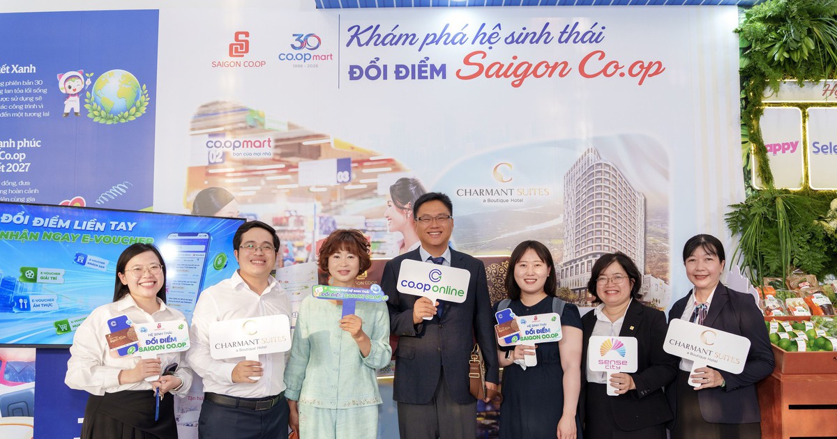 Saigon Co.op ra mắt hệ sinh thái đổi điểm đa dịch vụ cho khách hàng thành viên