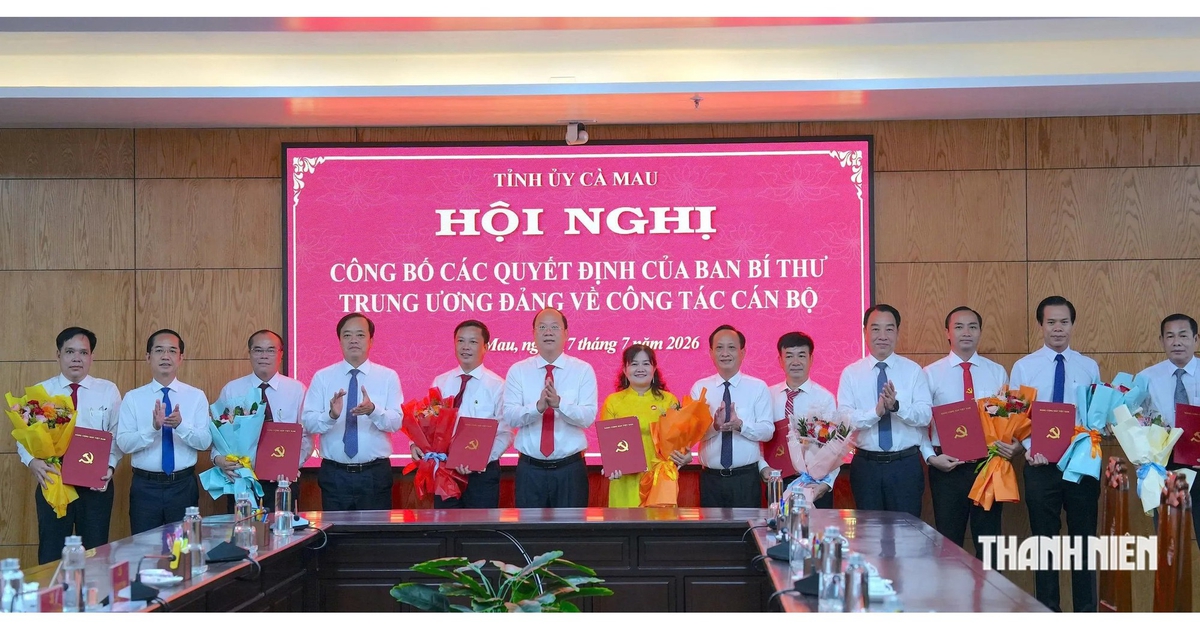 Ban Bí thư bổ sung 9 ủy viên Ban Chấp hành Đảng bộ tỉnh Cà Mau