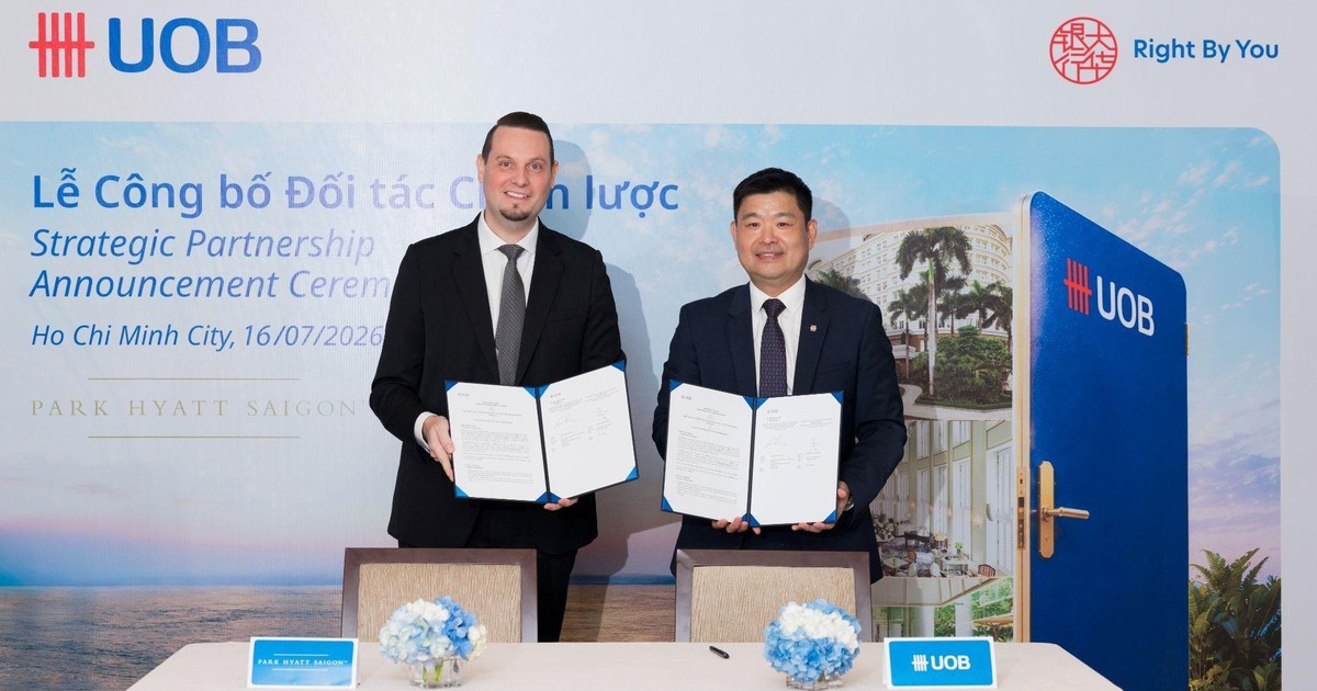 UOB Việt Nam: Ngân hàng nước ngoài tiên phong hợp tác cùng Park Hyatt Saigon